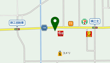 すき家 白山横江店の地図画像