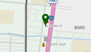 トヨタモビリティ中京 大同店の地図画像