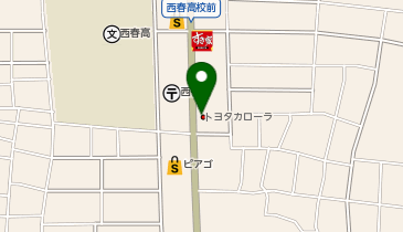 トヨタモビリティ中京 西春みろくじ店の地図画像