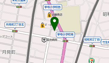 トヨタモビリティ中京 豊田センターの地図画像