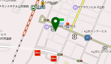 エステティックTBC 山形店の地図画像