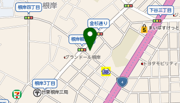 ギターショップ・アウラの地図画像
