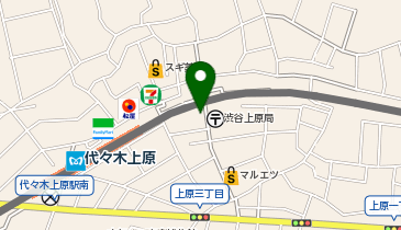 Mr.3&deg;C(ミスターサンド) 代々木上原店の地図画像