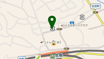 エルプラザ生駒の地図画像