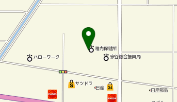 稚内保健所の地図画像