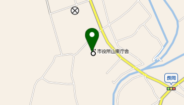 滋賀県米原市役所 山東支所の地図画像