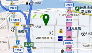 ミズノゴルフヨドヤバシの地図画像