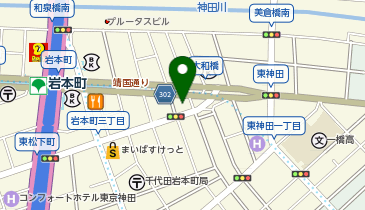 THE BARBA TOKYO DINE(ザ バルバ トウキョウ ダイン)の地図画像