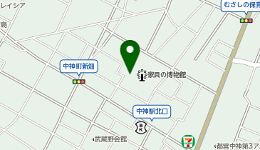フランスベッド PRスタジオ東京の地図画像