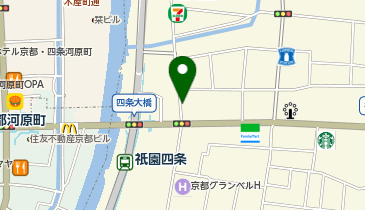 咲く都 祇園店の地図画像