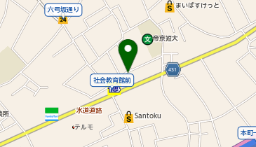 国際バレエアカデミアの地図画像