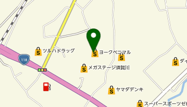 おしゃれ工房 ヨークベニマル須賀川南店の地図画像