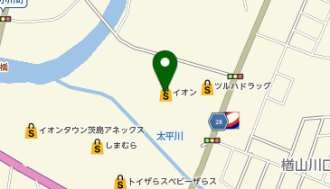 おたからや ならやま店の地図画像