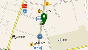 おたからや 境中央店の地図画像