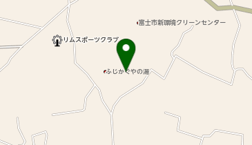 ふじかぐやの湯の地図画像