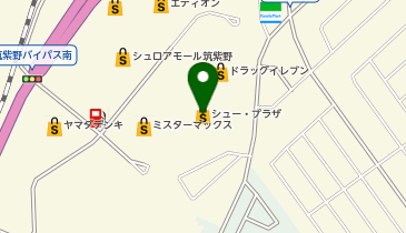 THREEPPY(スリーピー) シュロアモール筑紫野店の地図画像