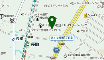 ペットプラス 長町店の地図画像