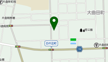 餃子の雪松 大仙店の地図画像