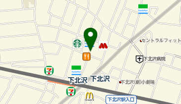 神戸芋屋 志のもと 下北沢店の地図画像