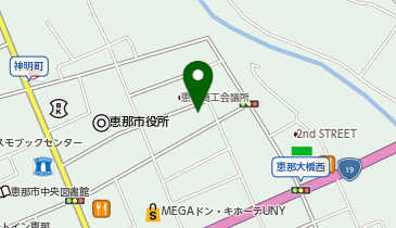 豆工房 Coffe Roast(コーヒー ロースト) 恵那店の地図画像