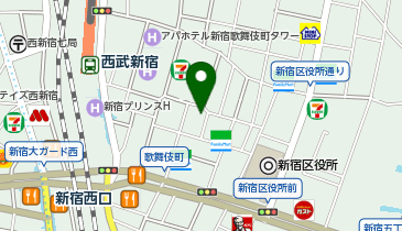 チルアップ 新宿歌舞伎町2号店の地図画像