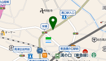 ファイトフィット溝の口の地図画像