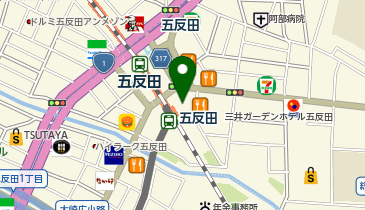 ORiental TRaffic 五反田東急スクエアの地図画像