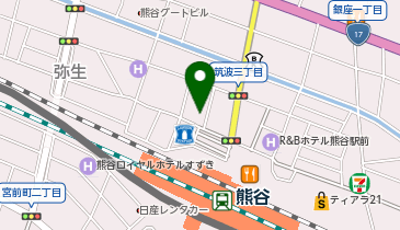 大釜もつ煮 五右衛門 熊谷駅前店の地図画像