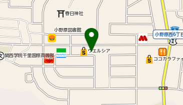 山ト氷 小野原店の地図画像