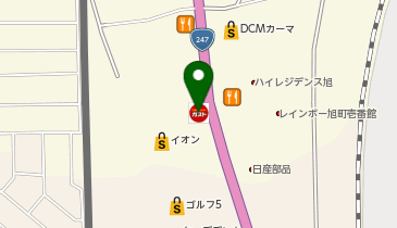 ハニーズ 半田イオン店の地図画像