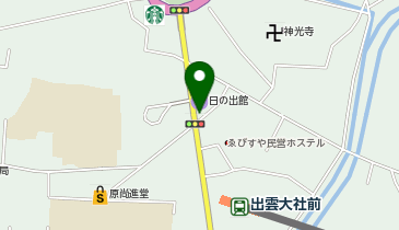 神門通り観光案内所(神門通りおもてなしステーション)の地図画像
