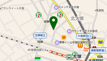 リハスワークとしまの地図画像