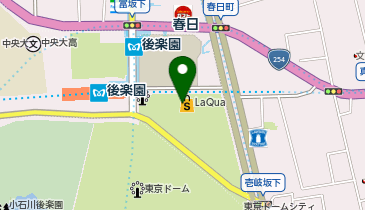 ルナアース 東京ドームシティラクーア店の地図画像