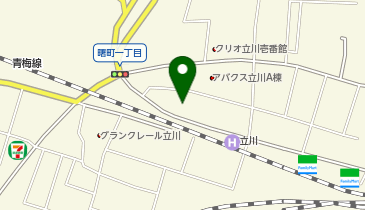 スタジオアクア 立川店の地図画像