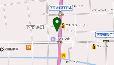 ほぐし処 福路 豊田 下市場店の地図画像