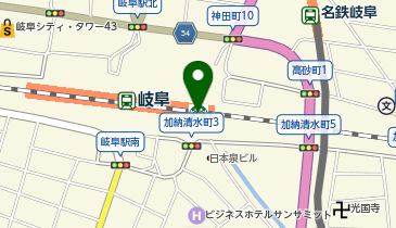 スマホ修理工房 アスティ岐阜店の地図画像