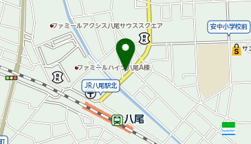 八尾わだち整骨院の地図画像