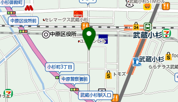 ヨークカルチャーセンター 小杉の地図画像