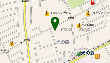 TRUNAIL&EYELASH(トゥルーネイル アンドアイラッシュ) ゆめタウン光の森店の地図画像