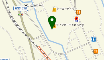 SUZUYA(鈴屋) オギノ韮崎駅前店の地図画像