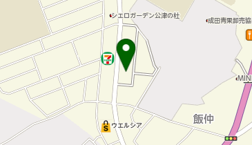 銀座に志かわ 成田公津の杜店の地図画像
