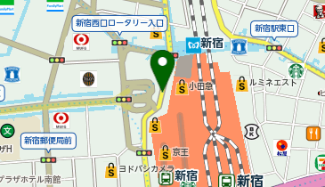 みずほ銀行 ATMコーナー 小田急エース店の地図画像