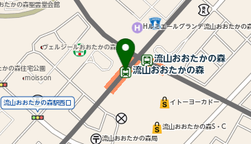 黒澤惣三商店 流山おおたかの森S・C店の地図画像