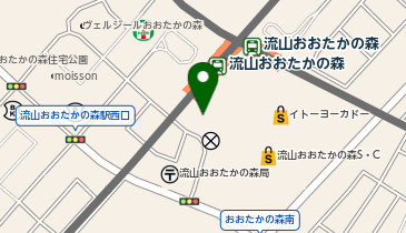 ハンバーガー&カフェ アイビーテラス 流山おおたかの森S・C店の地図画像