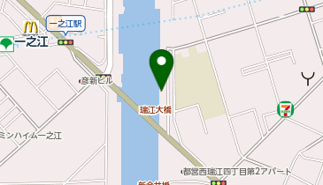 なぶらフィッシングの地図画像