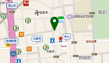 焼肉 ハラミタス。の地図画像