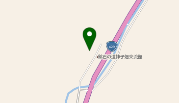 神子畑選鉱場跡の地図画像