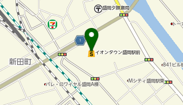 プリンス英米学院 イオンタウン盛岡駅前校の地図画像