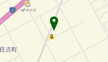 クリーニング専科 水戸住吉店の地図画像