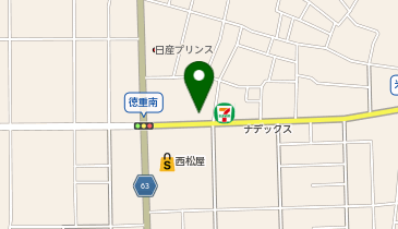 魚丼 徳重名芸大店の地図画像